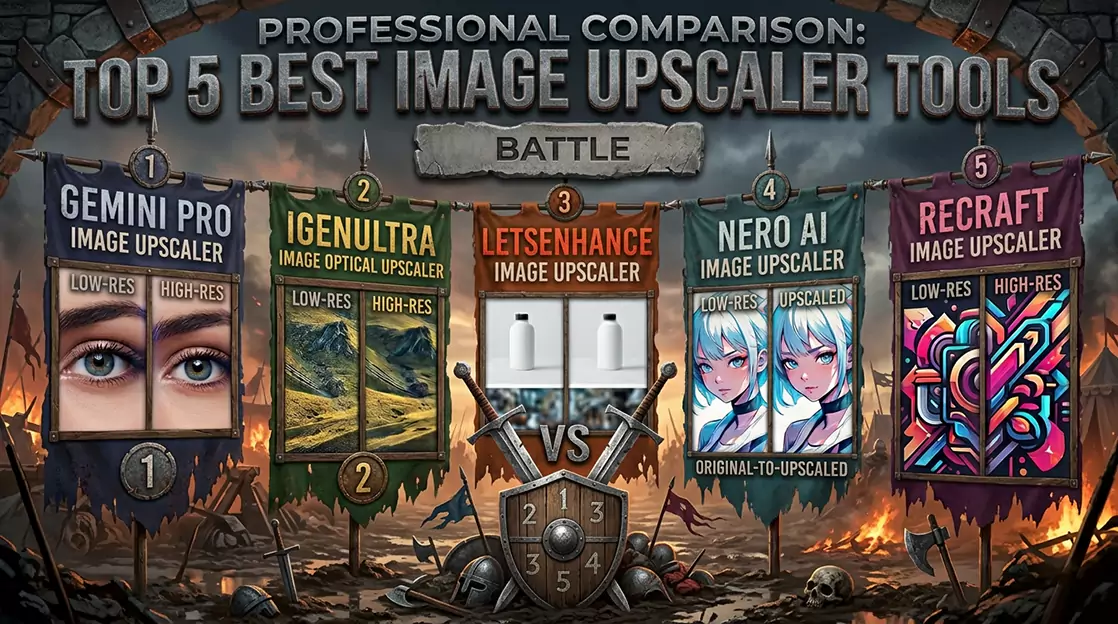 Top 5 Best Image Upscaler Tools - iGenUltra AI Content Studio